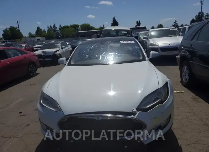 TESLA MODEL S 70 2015 vin 5YJSA1S27FF091577 from auto auction Copart