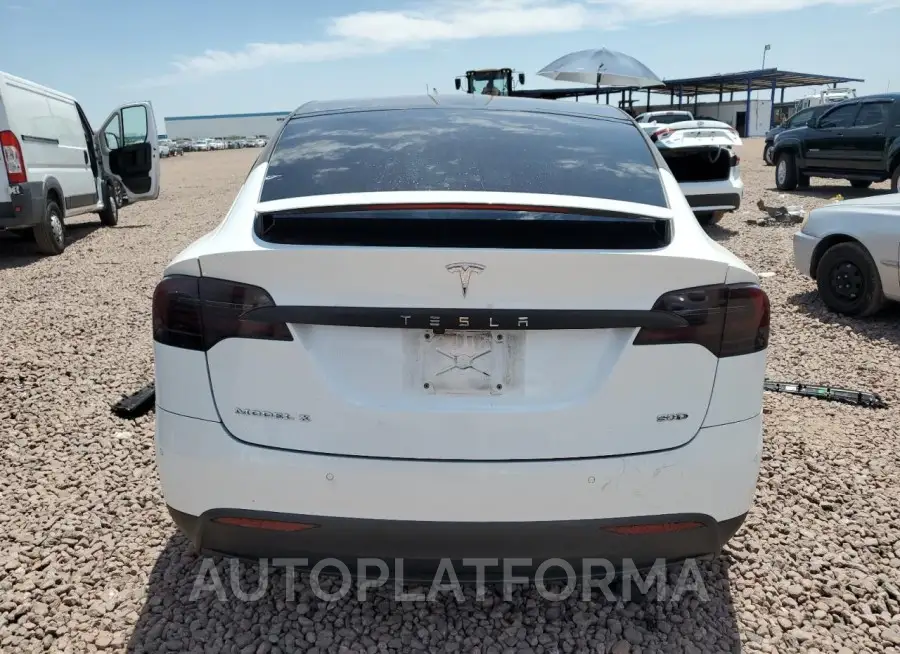 TESLA MODEL X 2016 vin 5YJXCAE20GF004907 from auto auction Copart