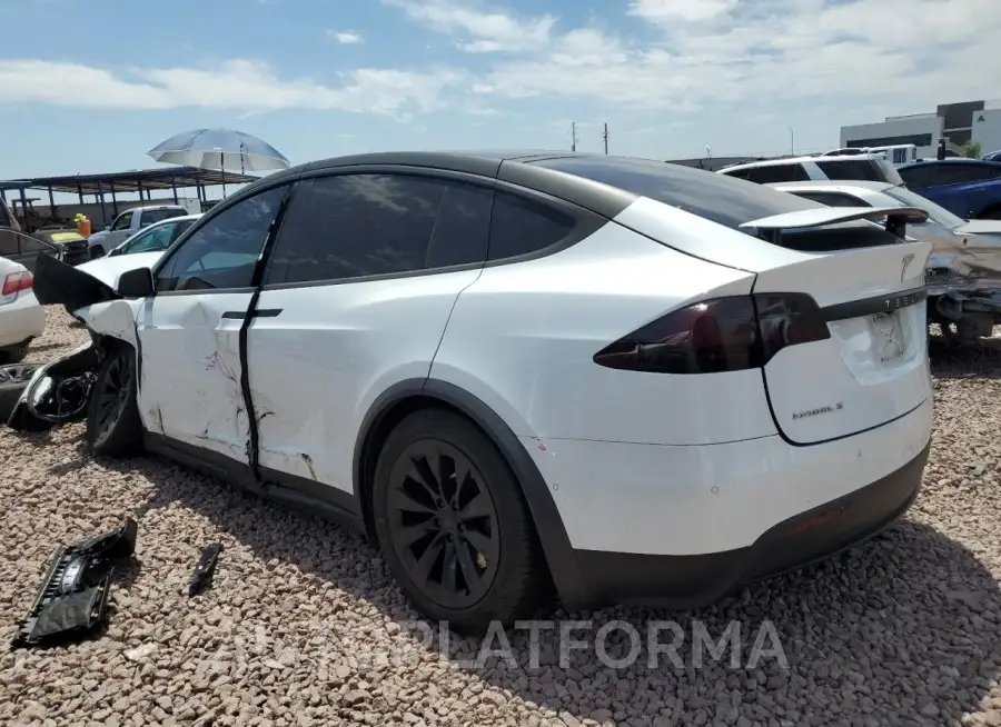 TESLA MODEL X 2016 vin 5YJXCAE20GF004907 from auto auction Copart