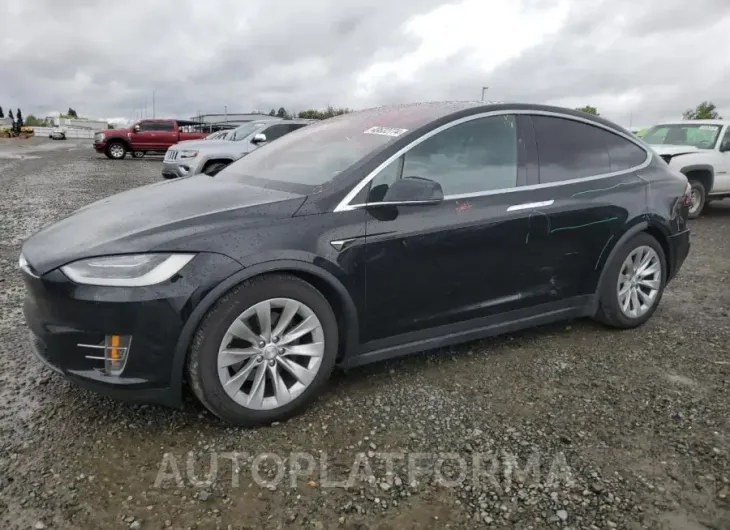 TESLA MODEL X 2016 vin 5YJXCAE25GF027177 from auto auction Copart