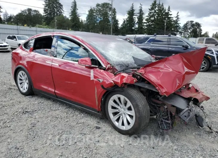 TESLA MODEL X 2021 vin 5YJXCAE28MF324990 from auto auction Copart