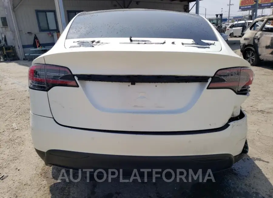 TESLA MODEL X 2016 vin 5YJXCAE45GF005715 from auto auction Copart