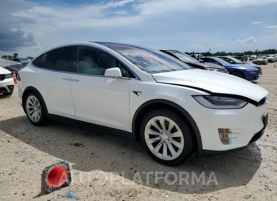 TESLA MODEL X 2017 vin 5YJXCBE22HF050018 from auto auction Copart