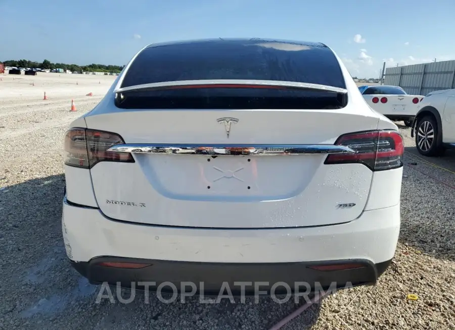 TESLA MODEL X 2017 vin 5YJXCBE22HF050018 from auto auction Copart