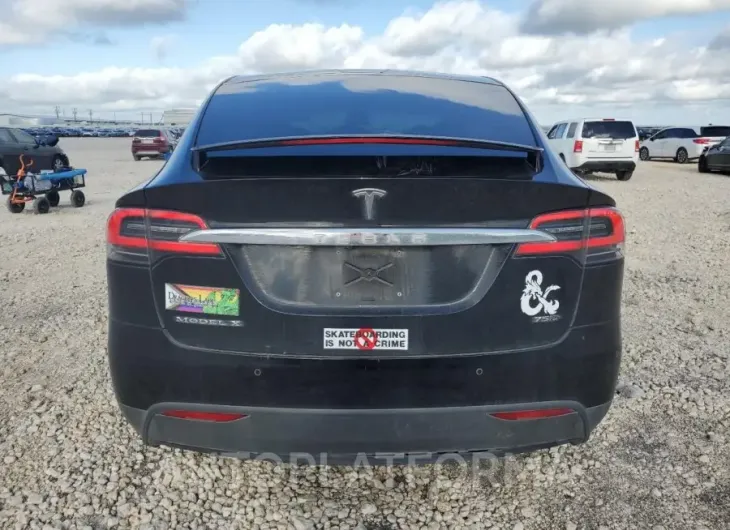 TESLA MODEL X 2018 vin 5YJXCDE28JF088256 from auto auction Copart