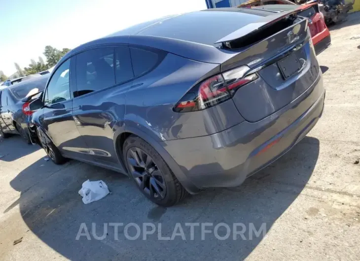 TESLA MODEL X 2022 vin 7SAXCAE54NF362036 from auto auction Copart