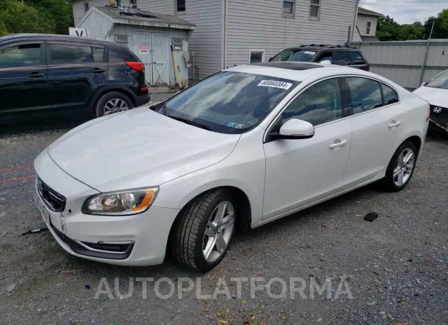 VOLVO S60 PREMIE 2015 vin YV1612TK9F1340101 from auto auction Copart