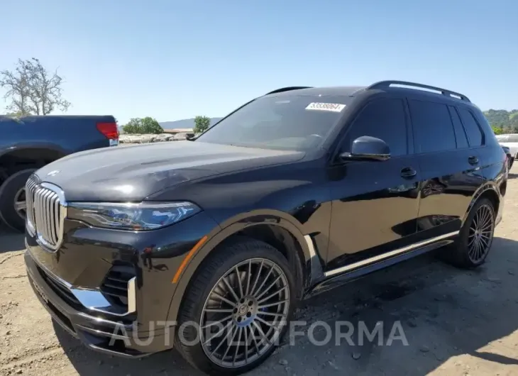 BMW X7 ALPINA 2022 vin 5UXCX6C12N9K10388 from auto auction Copart