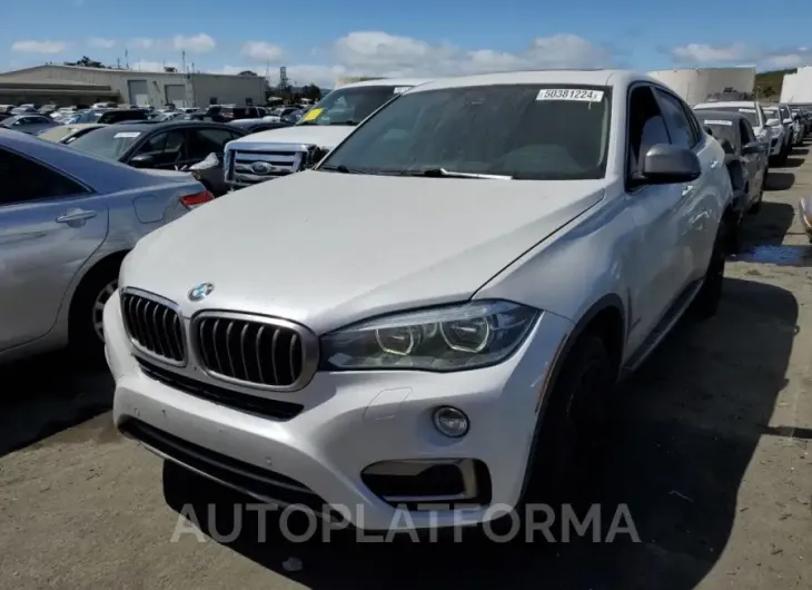 BMW X6 XDRIVE5 2015 vin 5UXKU6C52F0F93720 from auto auction Copart