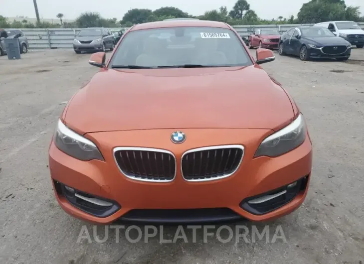 BMW 228 I 2016 vin WBA1F5C5XGV344047 from auto auction Copart