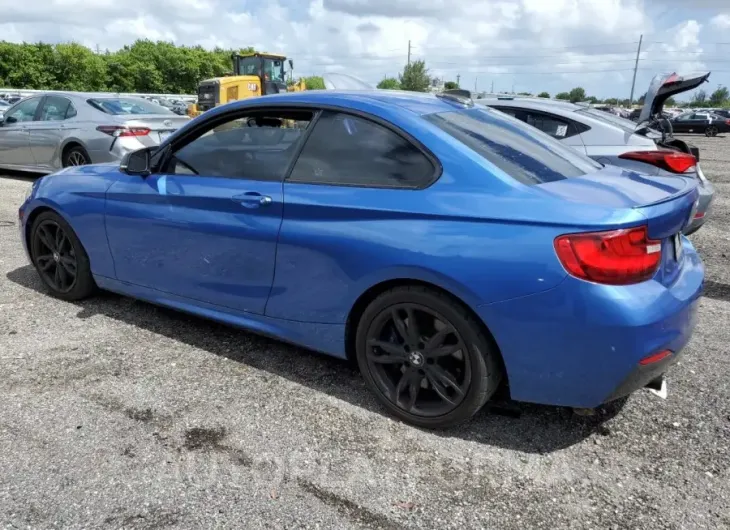 BMW M235I 2015 vin WBA1J7C5XFV358104 from auto auction Copart