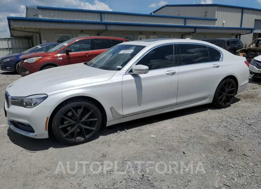 BMW 740 XI 2017 vin WBA7E4C56HGU99210 from auto auction Copart