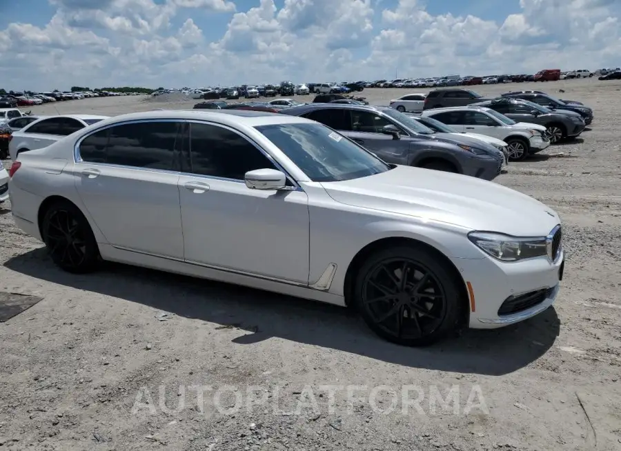 BMW 740 XI 2017 vin WBA7E4C56HGU99210 from auto auction Copart