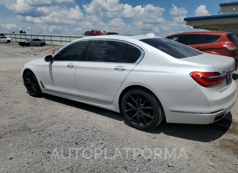 BMW 740 XI 2017 vin WBA7E4C56HGU99210 from auto auction Copart