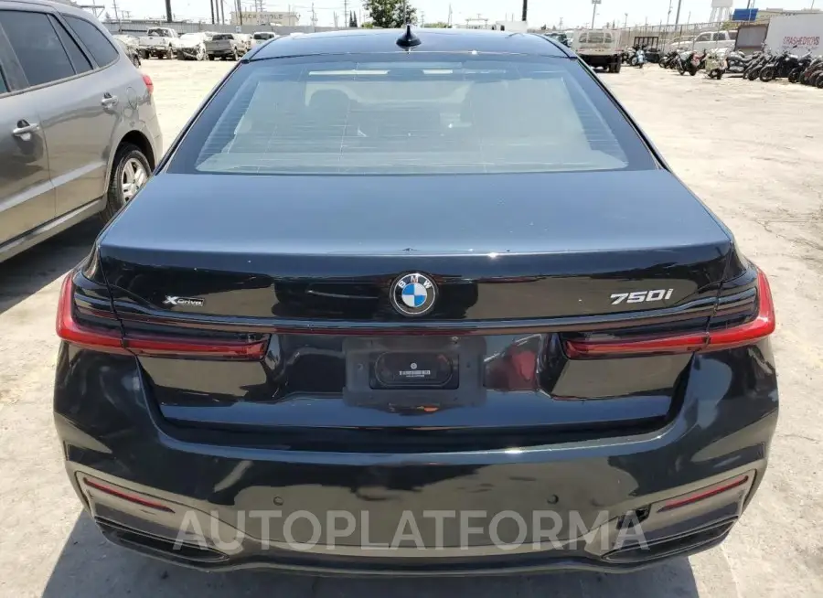 BMW 750 XI 2021 vin WBA7U2C05MCF63625 from auto auction Copart