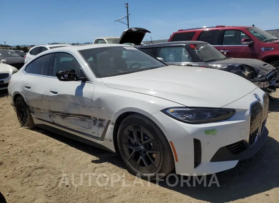 BMW I4 EDRIVE 2023 vin WBY43AW03PFP62377 from auto auction Copart