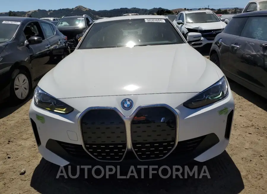 BMW I4 EDRIVE 2023 vin WBY43AW03PFP62377 from auto auction Copart