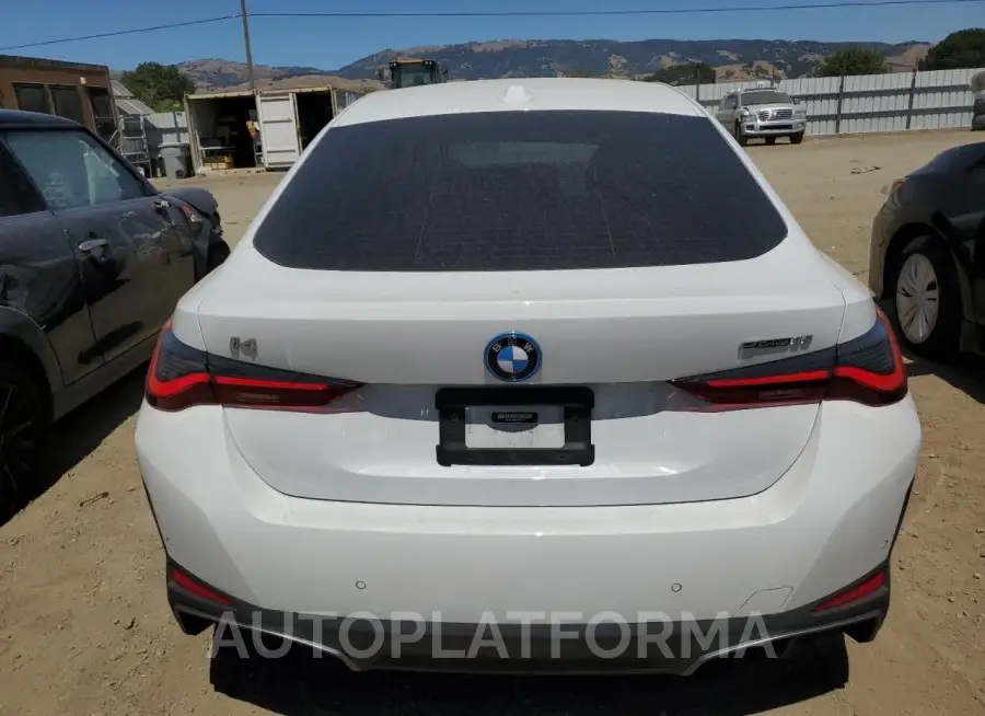 BMW I4 EDRIVE 2023 vin WBY43AW03PFP62377 from auto auction Copart