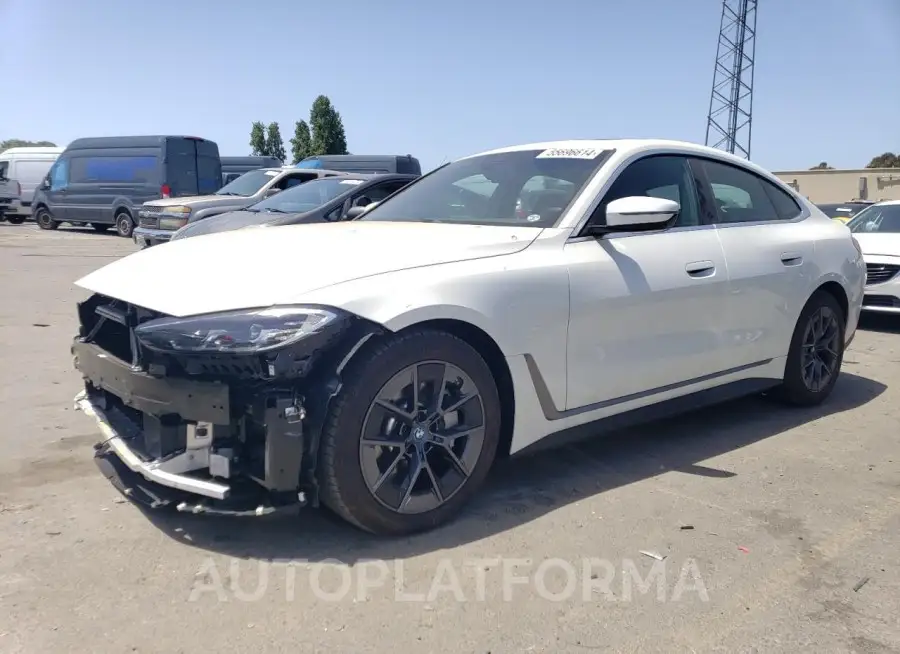 BMW I4 EDRIVE 2023 vin WBY43AW07PFP64892 from auto auction Copart