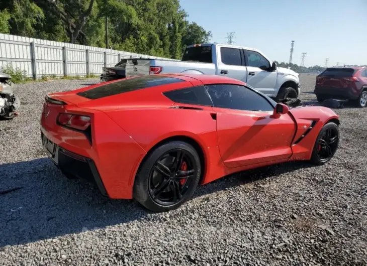 CHEVROLET CORVETTE S 2017 vin 1G1YB2D70H5123580 from auto auction Copart