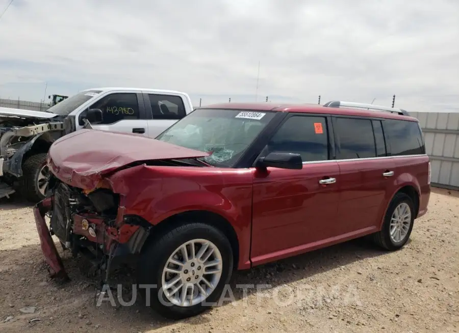 FORD FLEX SEL 2019 vin 2FMGK5C80KBA25484 from auto auction Copart