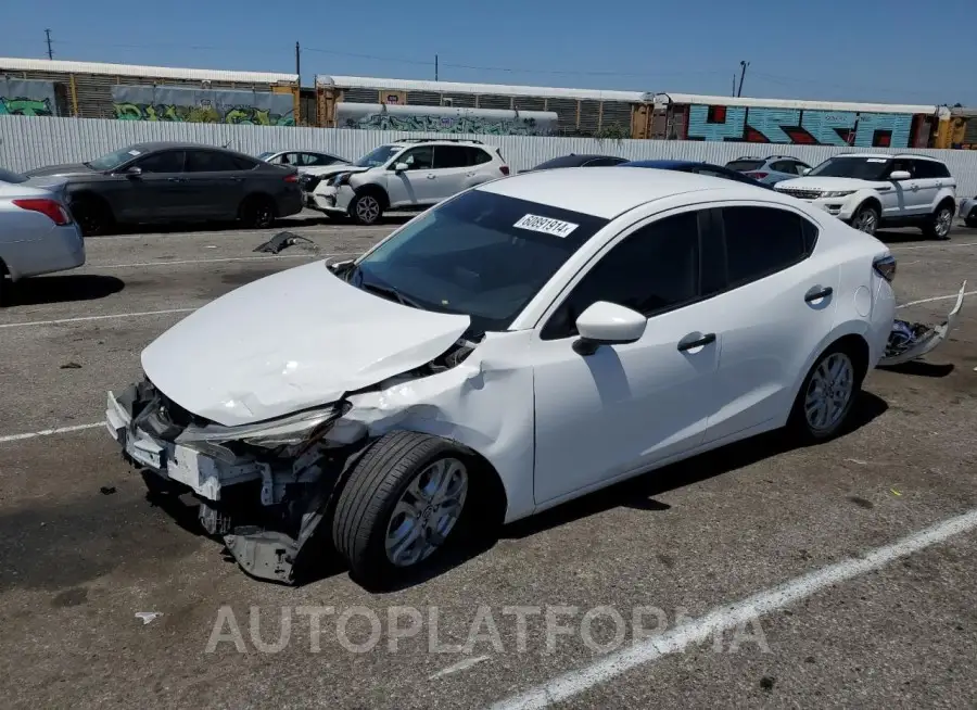 TOYOTA YARIS IA 2018 vin 3MYDLBYV6JY322834 from auto auction Copart