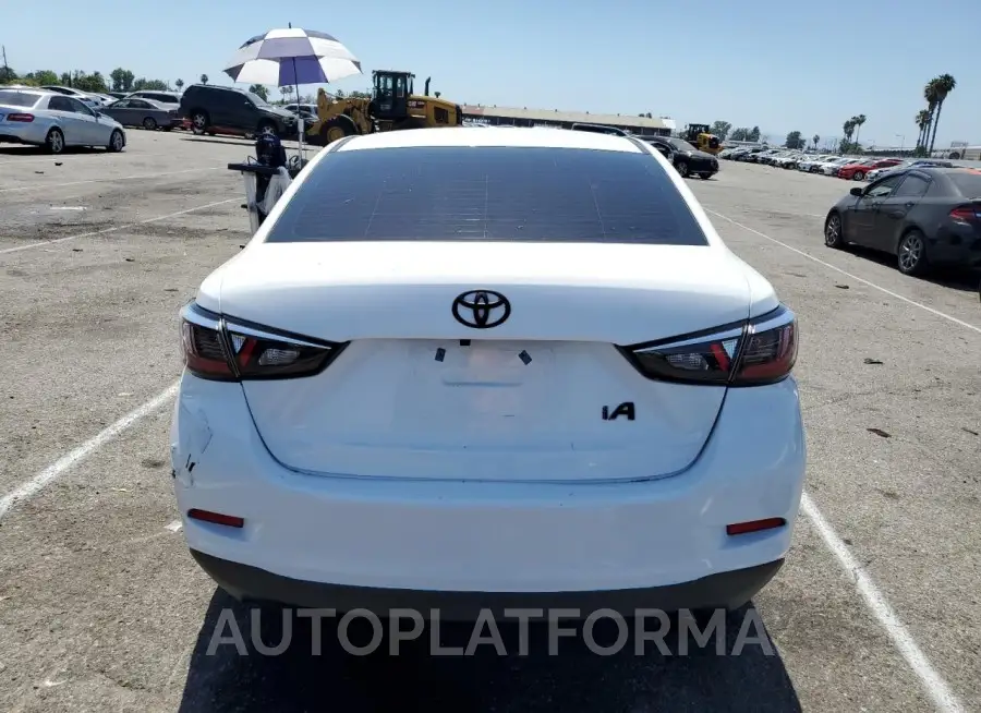 TOYOTA YARIS IA 2018 vin 3MYDLBYV6JY322834 from auto auction Copart