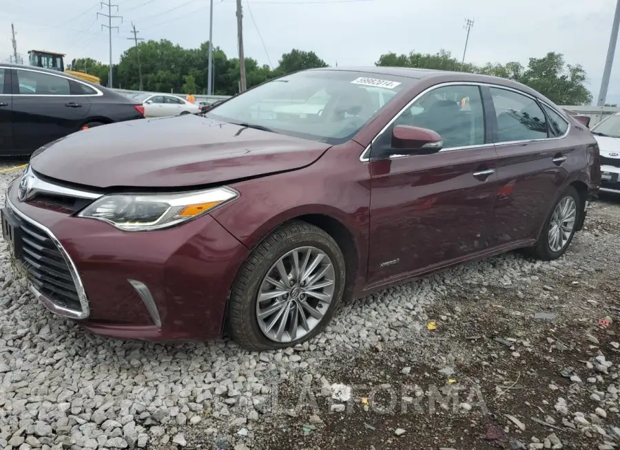 TOYOTA AVALON HYB 2016 vin 4T1BD1EB5GU050128 from auto auction Copart