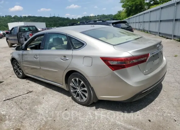 TOYOTA AVALON HYB 2017 vin 4T1BD1EB6HU057915 from auto auction Copart