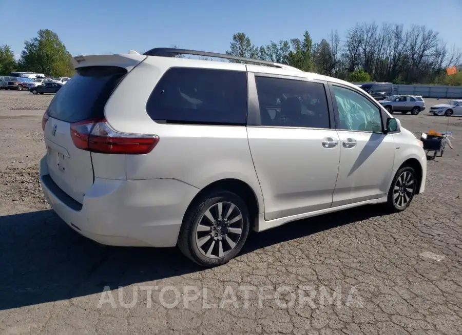 TOYOTA SIENNA XLE 2020 vin 5TDDZ3DC9LS240498 from auto auction Copart