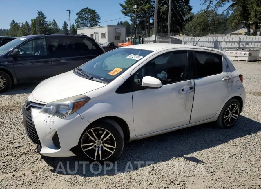 TOYOTA YARIS 2015 vin VNKKTUD34FA038000 from auto auction Copart