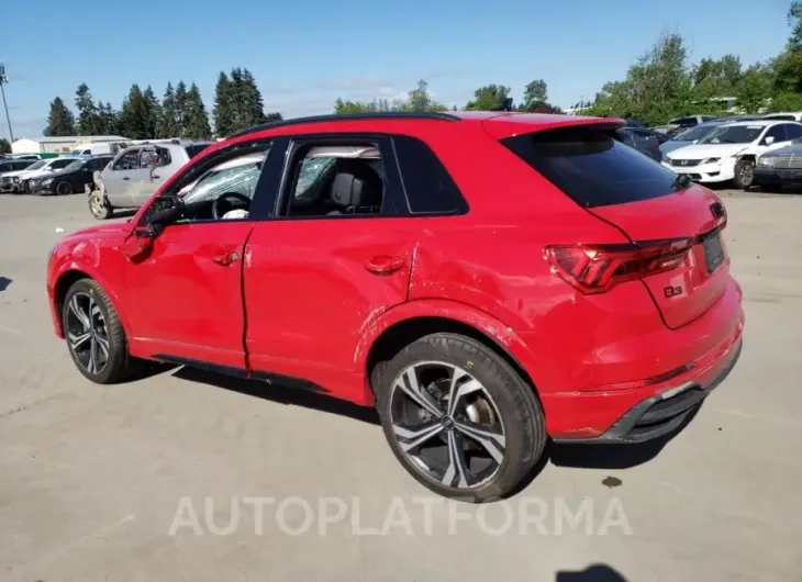 AUDI Q3 PREMIUM 2023 vin WA1EECF37P1015801 from auto auction Copart