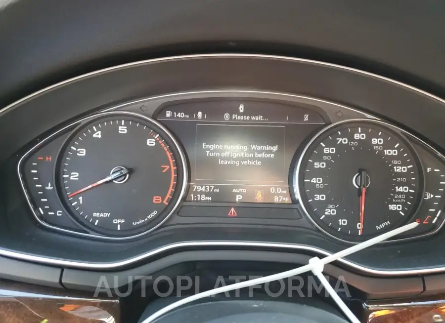 AUDI A5 PREMIUM 2019 vin WAUANCF50KA061028 from auto auction Copart