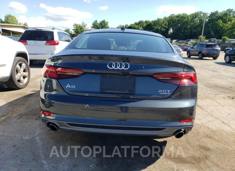 AUDI A5 PREMIUM 2018 vin WAUENCF56JA014330 from auto auction Copart