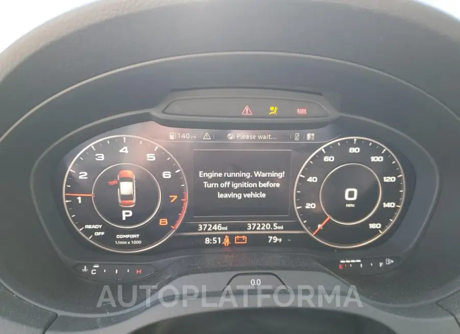 AUDI A3 PREMIUM 2019 vin WAUJEGFF3K1016410 from auto auction Copart