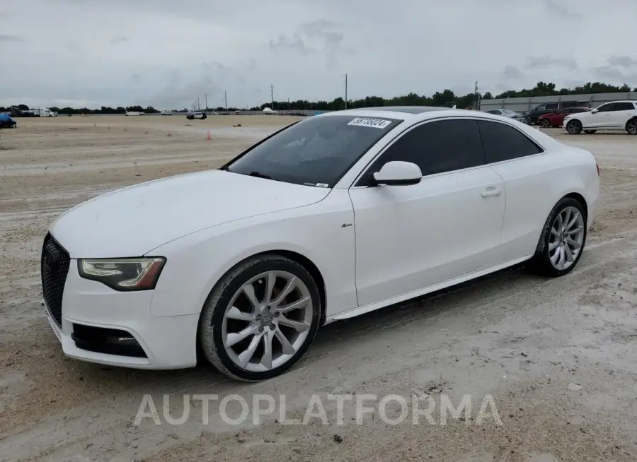 AUDI A5 PREMIUM 2015 vin WAUMFAFR4FA040383 from auto auction Copart