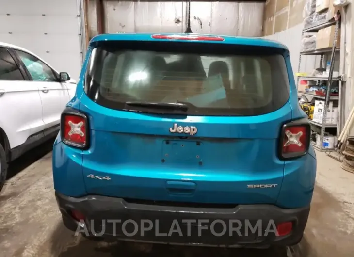 JEEP RENEGADE S 2020 vin ZACNJBAB7LPL89763 from auto auction Copart