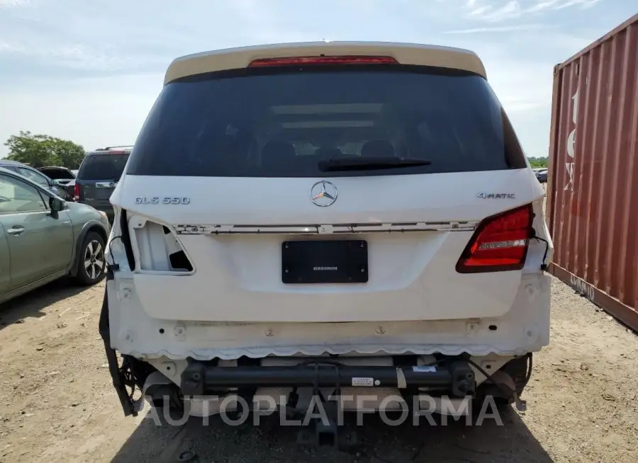 MERCEDES-BENZ GLS 550 4M 2017 vin 4JGDF7DE6HA926418 from auto auction Copart