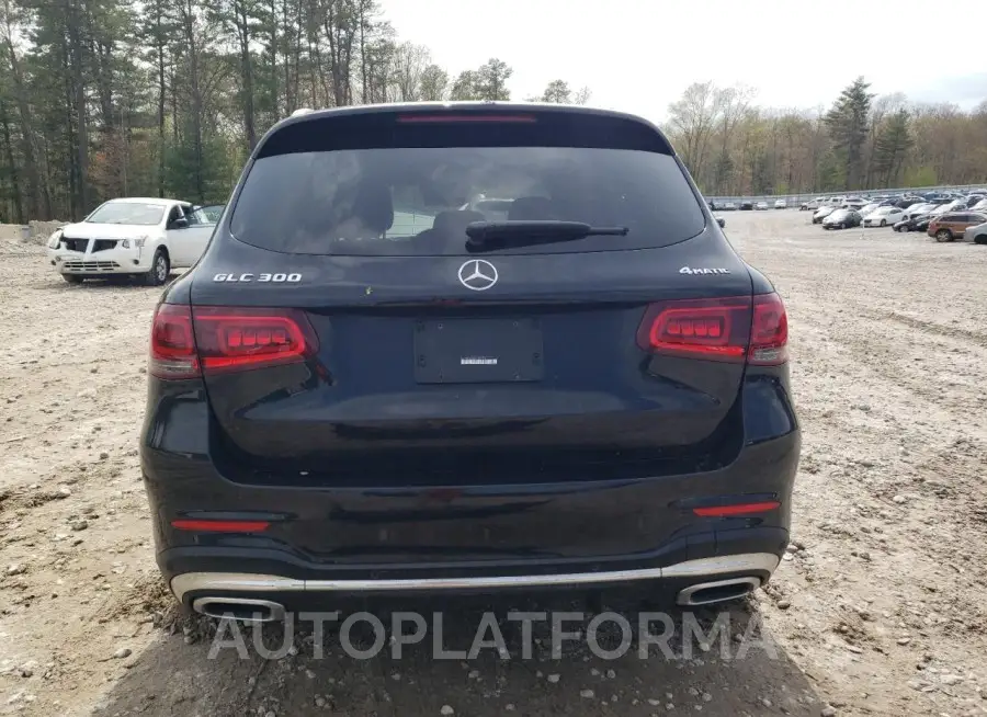 MERCEDES-BENZ GLC 300 4M 2022 vin W1N0G8EB6NV332676 from auto auction Copart