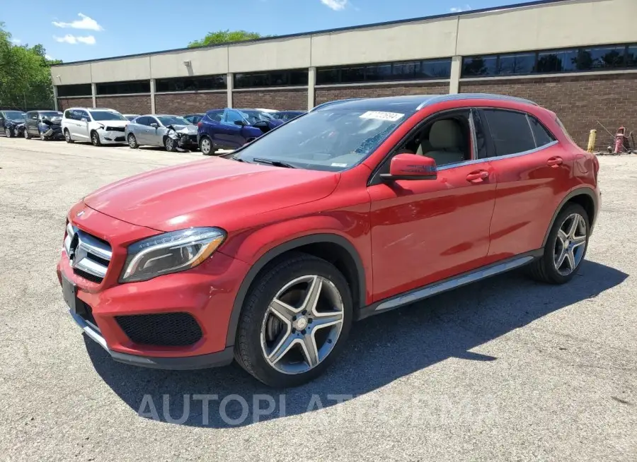 MERCEDES-BENZ GLA 250 4M 2015 vin WDCTG4GB0FJ091601 from auto auction Copart