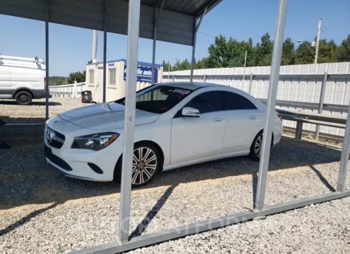 MERCEDES-BENZ CLA 250 2018 vin WDDSJ4EB9JN556891 from auto auction Copart