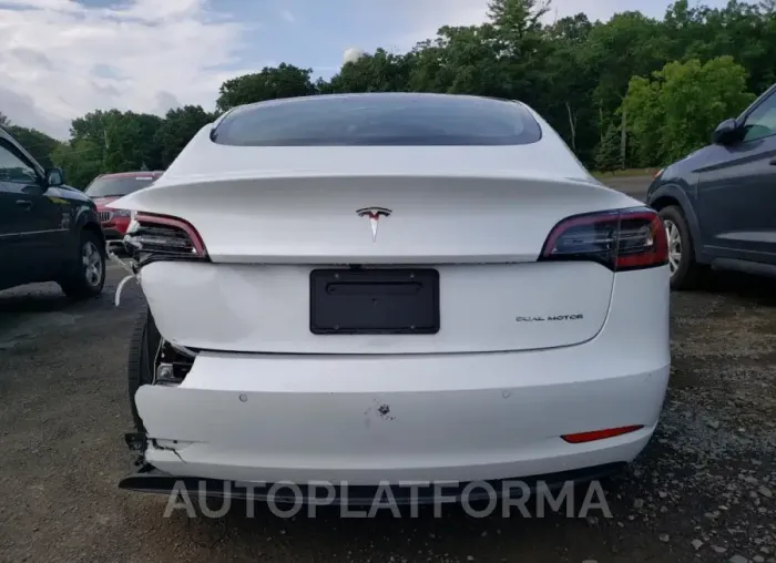 TESLA MODEL 3 2019 vin 5YJ3E1EB7KF493713 from auto auction Copart