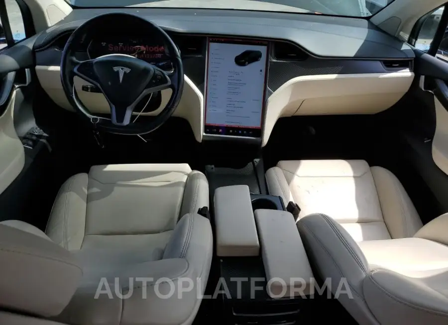 TESLA MODEL X 2018 vin 5YJXCBE2XJF133766 from auto auction Copart