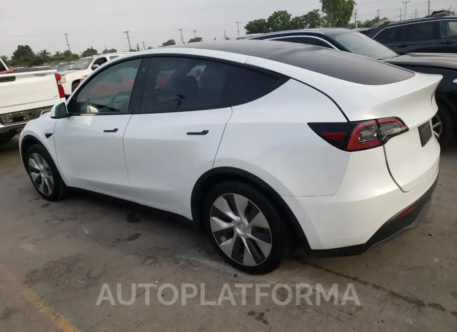 TESLA MODEL Y 2021 vin 5YJYGDED6MF163275 from auto auction Copart