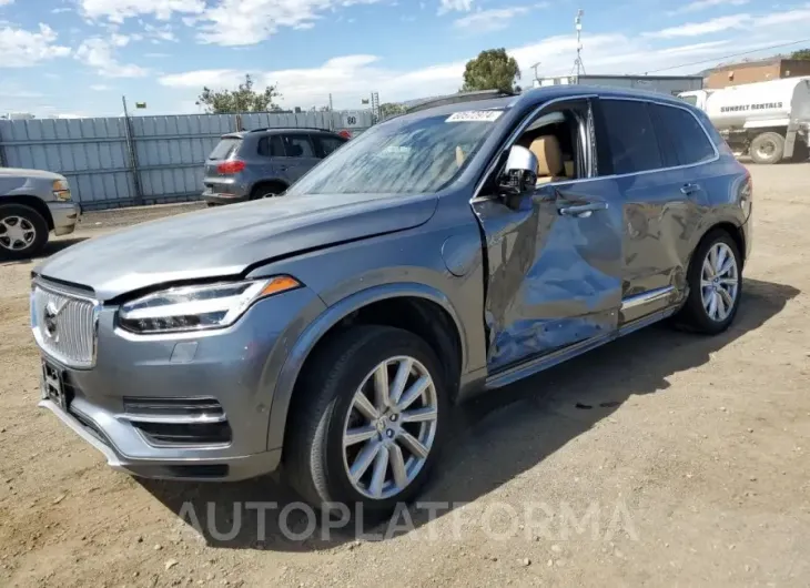 VOLVO XC90 T8 2016 vin YV4BC0PL8G1094727 from auto auction Copart