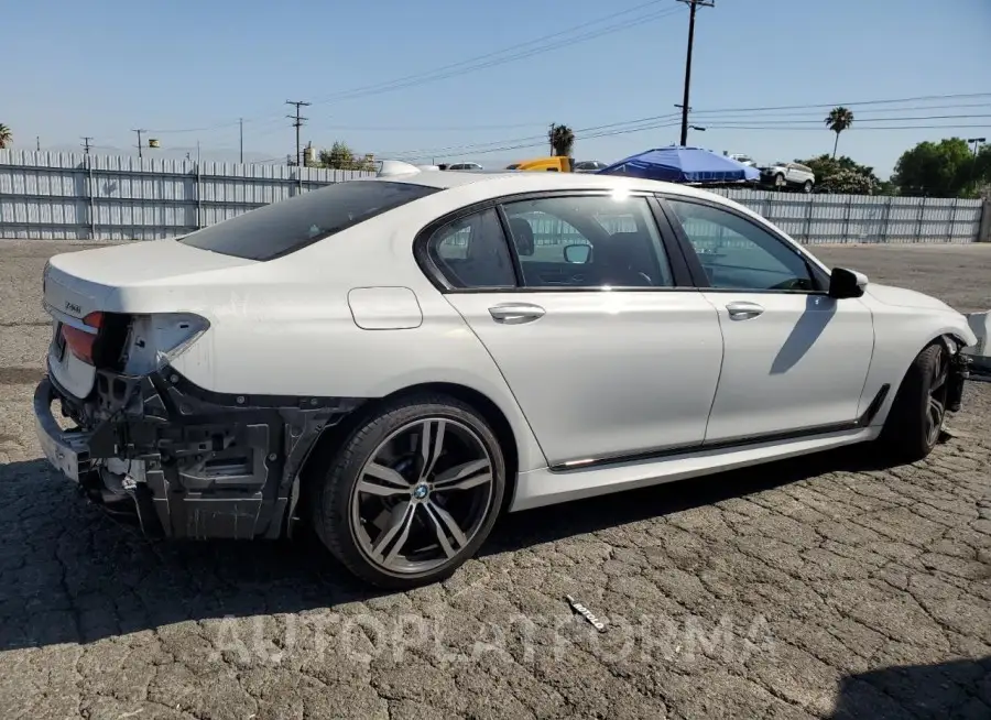 BMW 740 I 2018 vin WBA7E2C53JG741834 from auto auction Copart