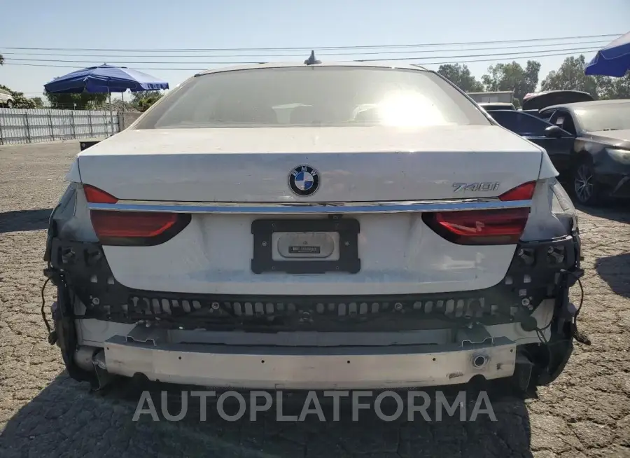 BMW 740 I 2018 vin WBA7E2C53JG741834 from auto auction Copart