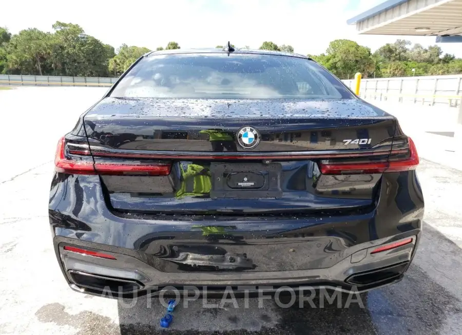 BMW 740 I 2021 vin WBA7T2C09MCF85761 from auto auction Copart