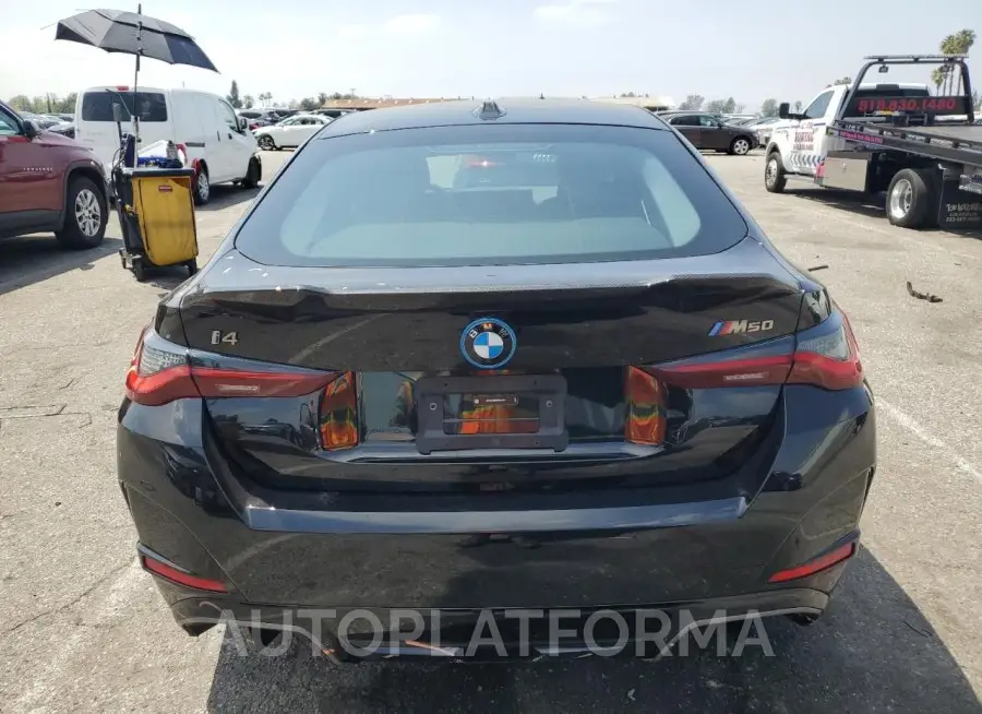 BMW I4 M50 2024 vin WBY33AW09RFS37404 from auto auction Copart