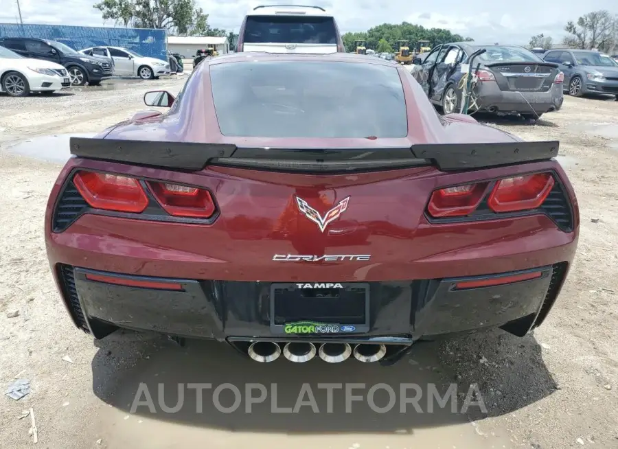 CHEVROLET CORVETTE G 2017 vin 1G1YW2D77H5123757 from auto auction Copart